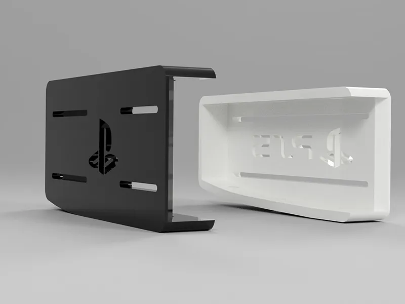 PS5 Under Desk Mount - Version Disc