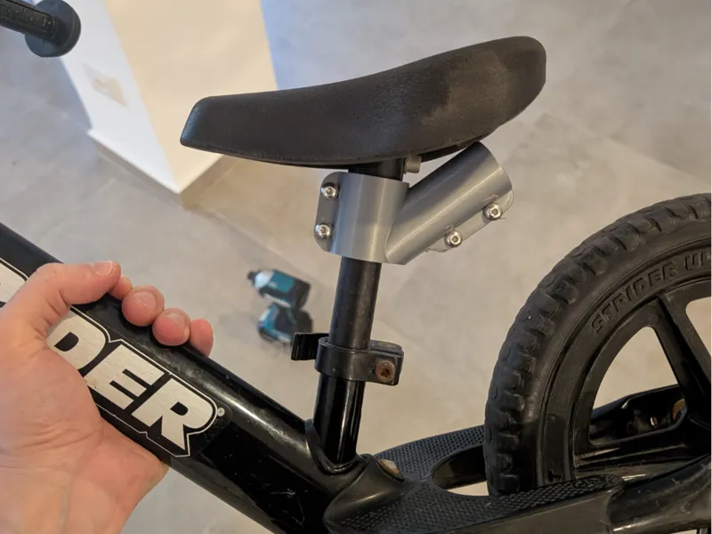 Kids Bike Training Push Handle Holder