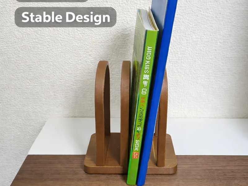 Arched Book Stand 3 Slots｜アーチ型ブックスタンド