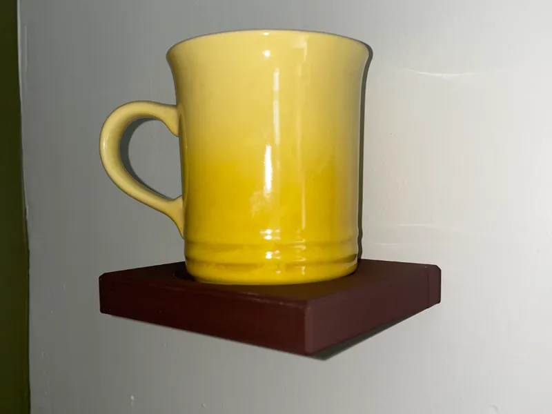 FLOATING COFFEE SHELF