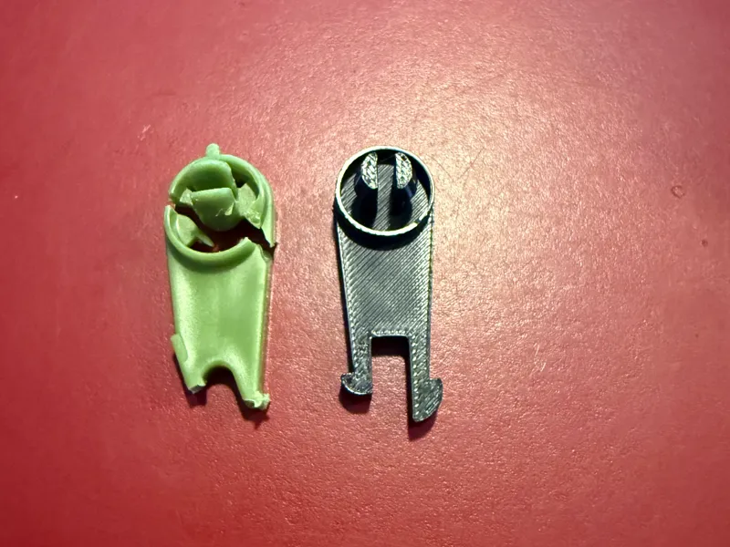 Dinosaur Tracks hinge replacement