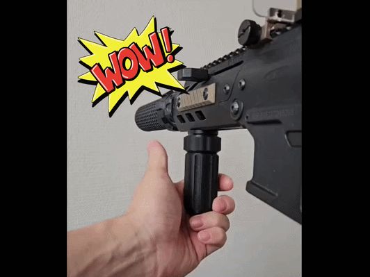 SPINNY-GRIP Airsoft Fidget Spinner Foregrip