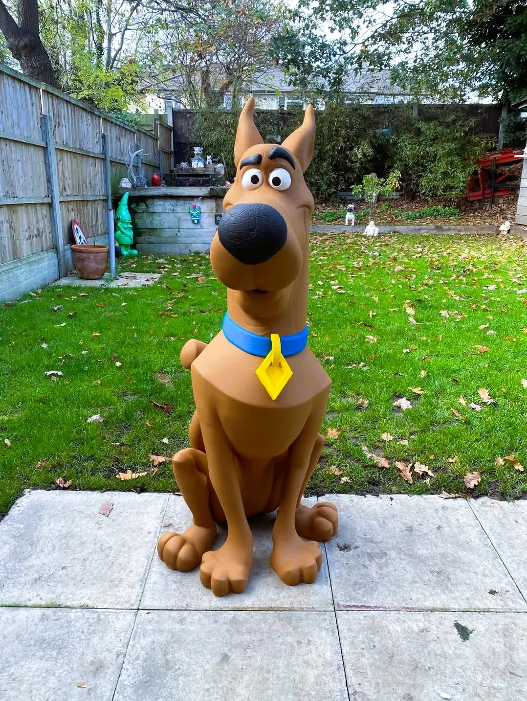 Life-Size Scooby-Doo 3D Model 1150mm | 29 Parts view 2