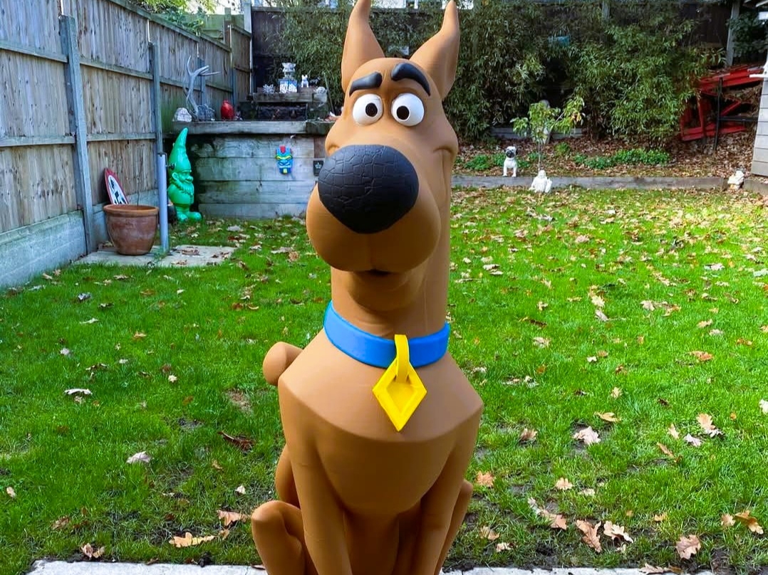 Life-Size Scooby-Doo 3D Model 1150mm | 29 Parts 