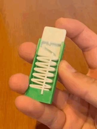 Dual state click button mechanism 
