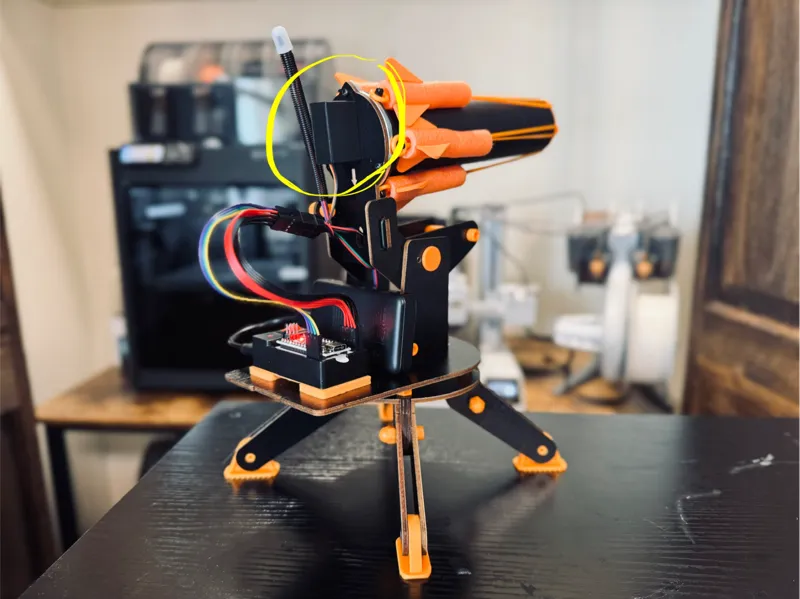hack pack cover for roll motor