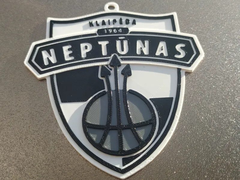 Neptūnas Logo Pendant (Lithuanian BC Klaipėda)