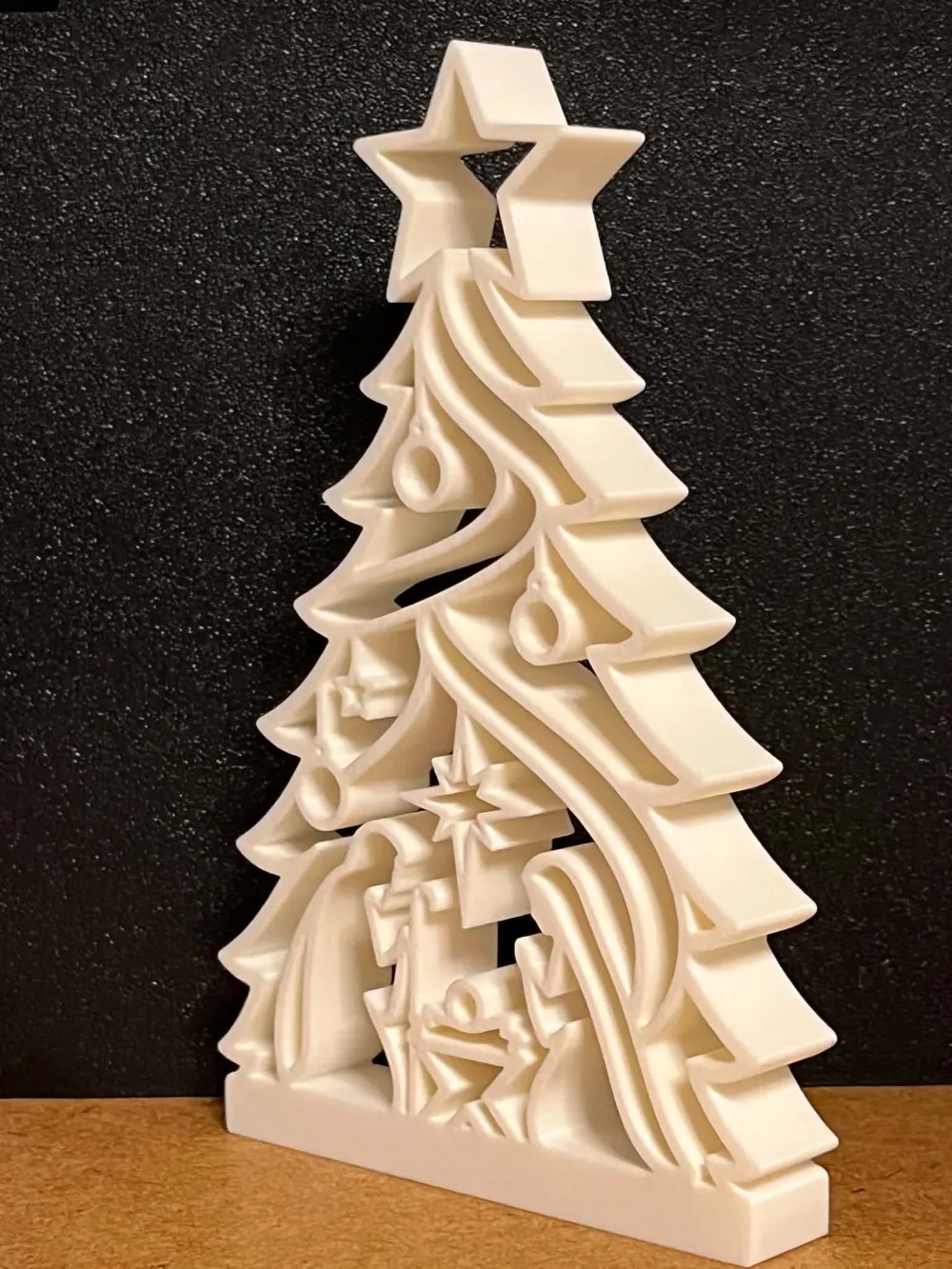 Christmas Tree Nativity Scene - Free 3D Print Model - MakerWorld