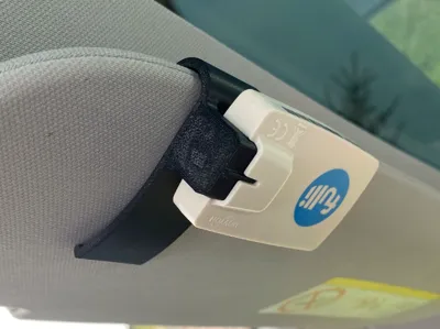 Fulli / Telepass badge clip for Tesla Model 3