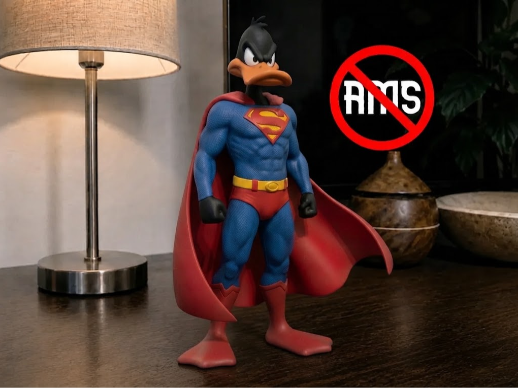 Duffy Superman NO AMS Ultra Dettagliato 3D model