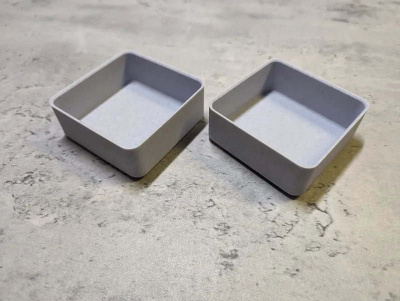 Stackable bins, various sizes (parametric)