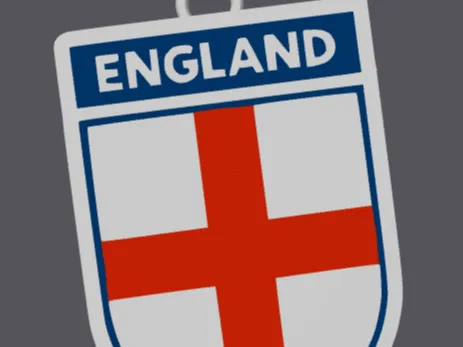 England Flag Hype Chain