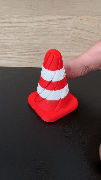 Traffic Cone fidget toy