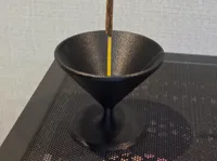 Simple Incense Holder (2mm / Fuzzy Skin)