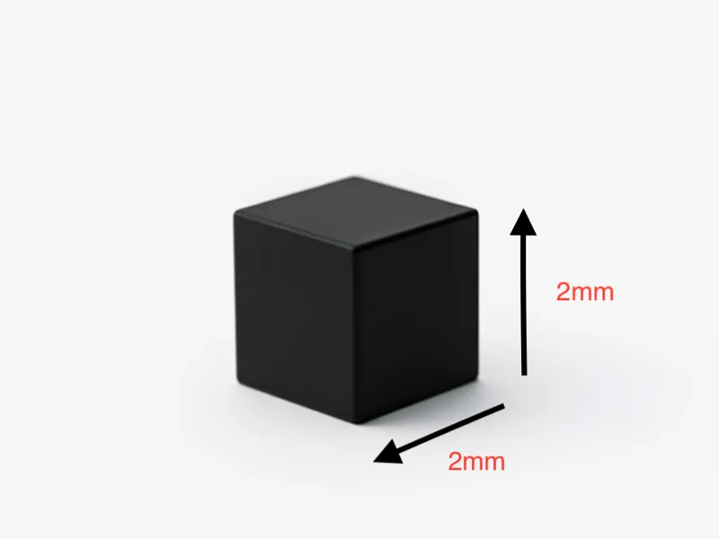 Mini cube 2mm