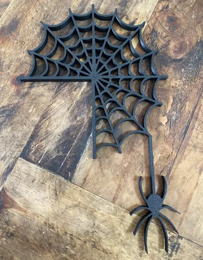 Spiderweb Door Frame