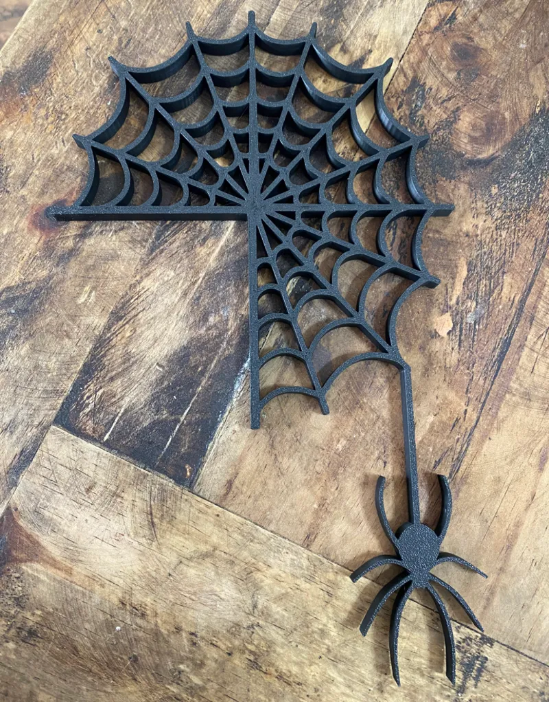 Spiderweb Door Frame