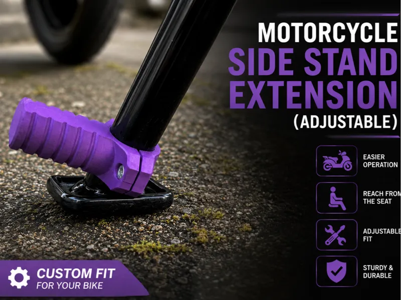 Motorrad Seitenständer-Verlängerung (anpassbar)