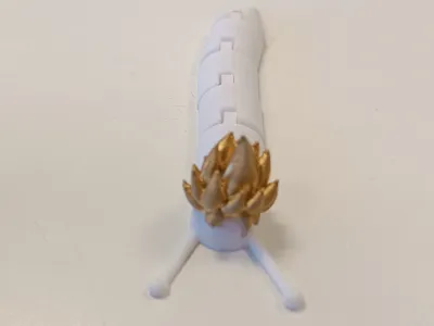 Articulated Super Saiyan slug