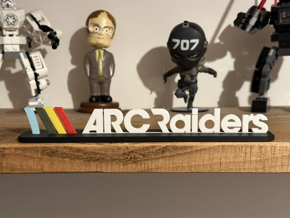 Ark Rider Banner ARC Raiders Banner Sign by KYBR Creations MakerWorld: Download Free 3D ...