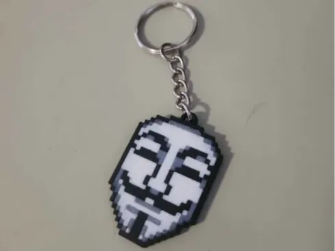 Anon Key Chain