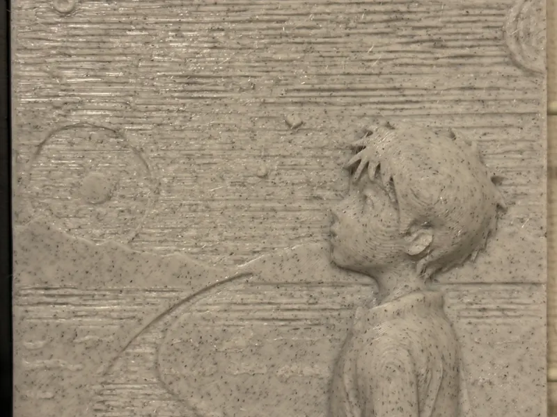 Galactic Journey - Relief Sculpture