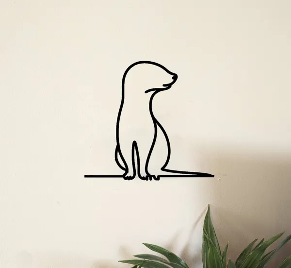 Furet - décoration murale