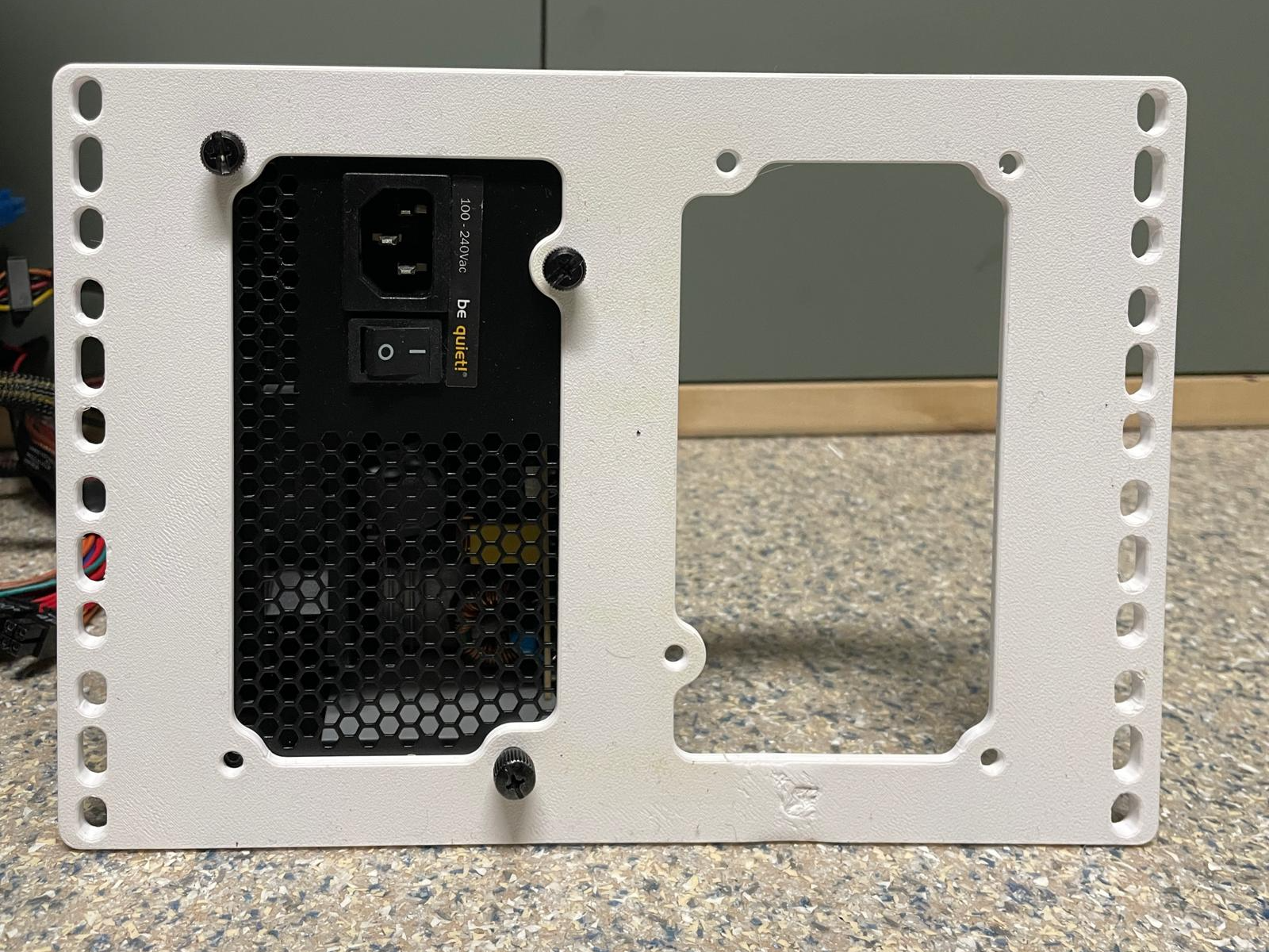 10" dual ATX PSU Panel 4U