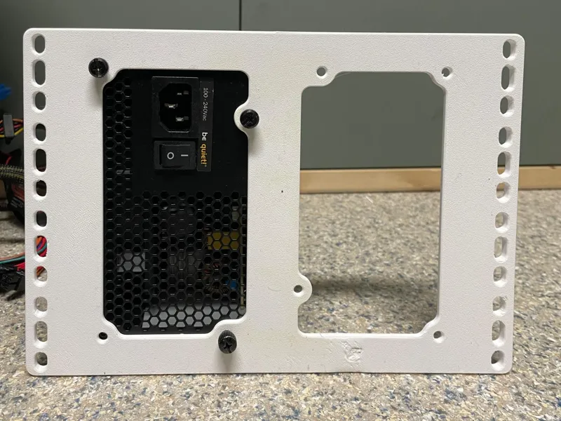 10" dual ATX PSU Panel 4U