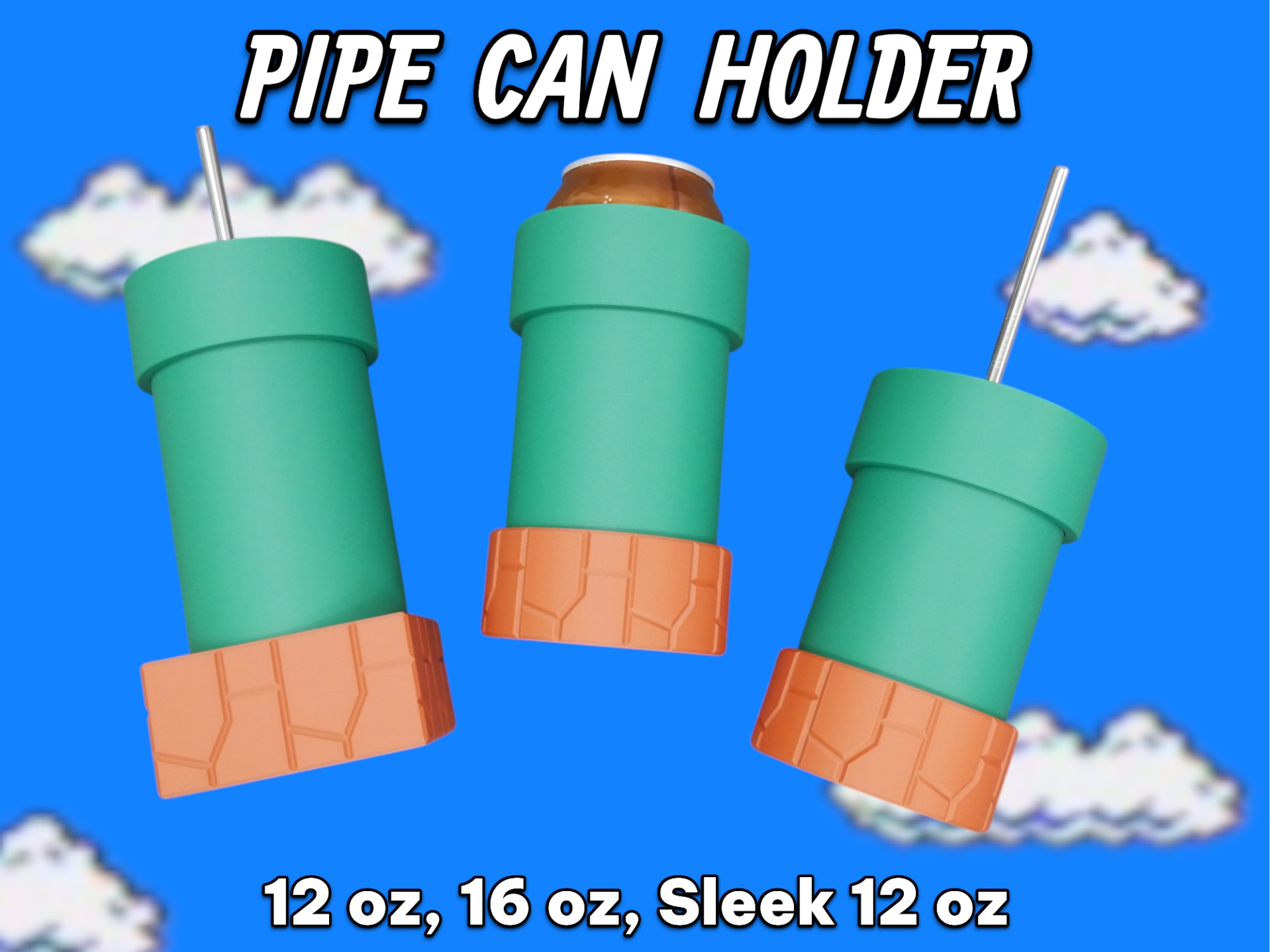 Warp Pipe Can Holder