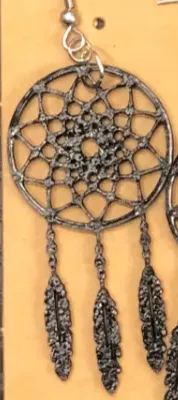 Dreamcatcher earrings multicolor