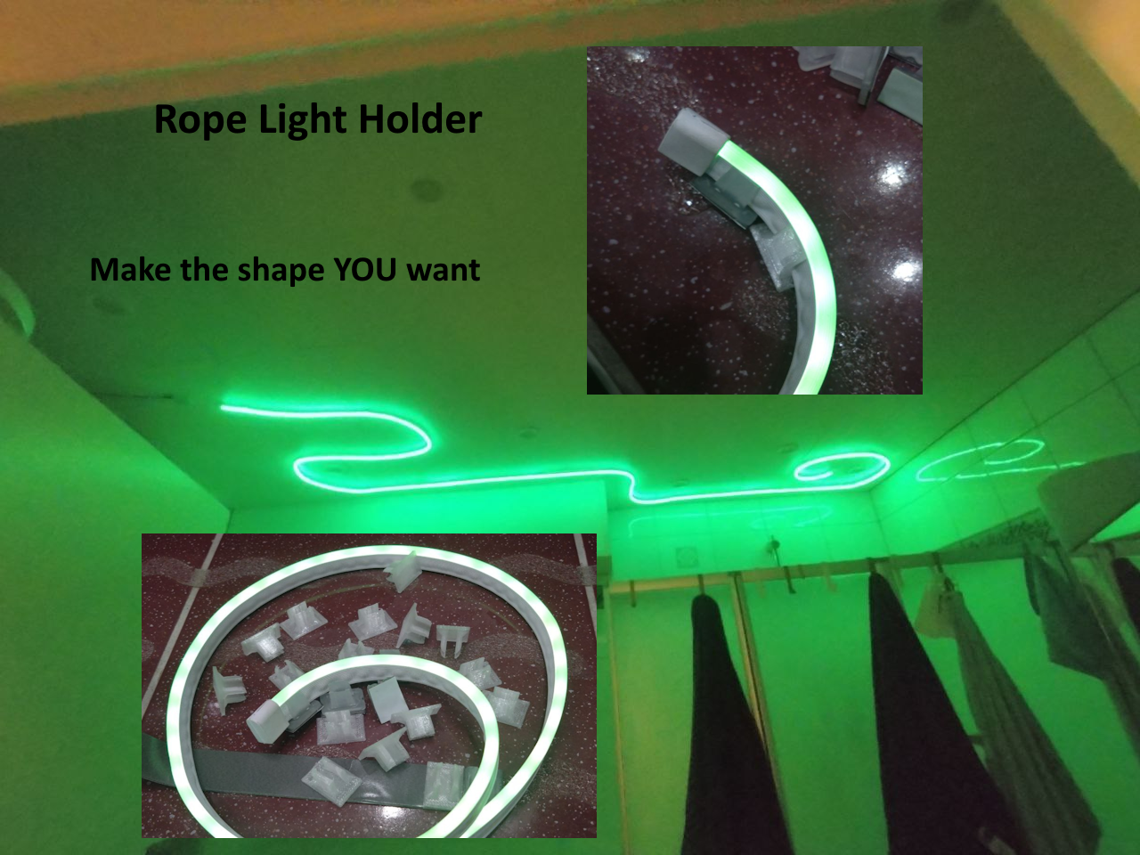 Rope Light Holder