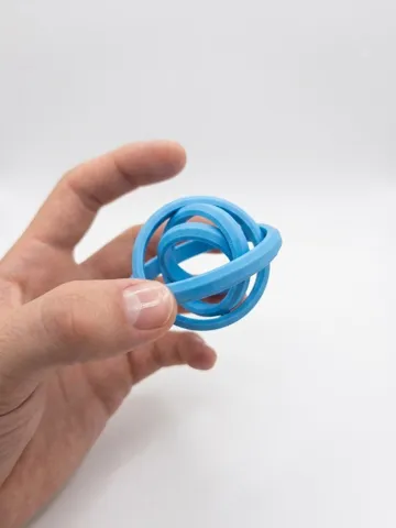 Objeto manipulable: Gimbal Fidget - Print-in-Place, Customizable — vista de referencia 2
