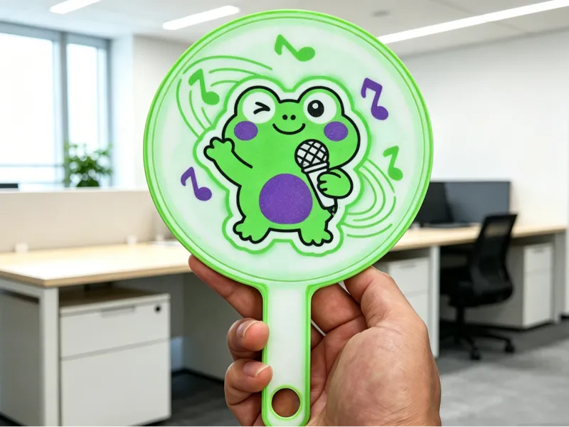 快乐的小青蛙扇子(需要AMS)