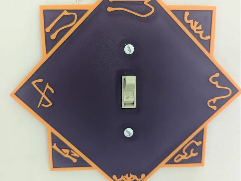 Reaper Trap Light Switch Cover