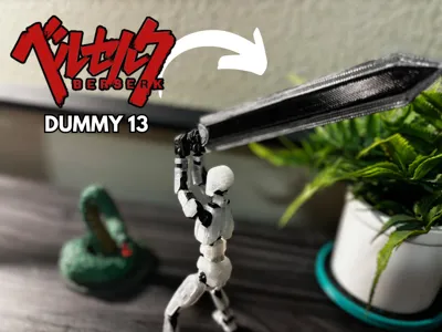 Berserk Guts Dummy 13 Dragonslayer Sword