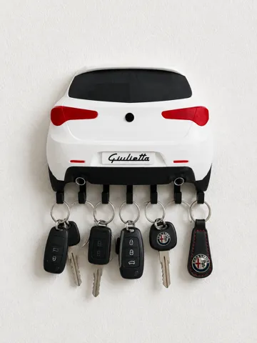 Llavero: Alfa Romeo Giulietta – Support mural porte-clés — vista de referencia 3