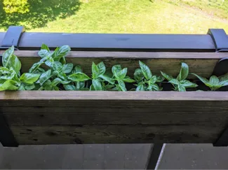 Balcony/Patio Railing Window Box Planter