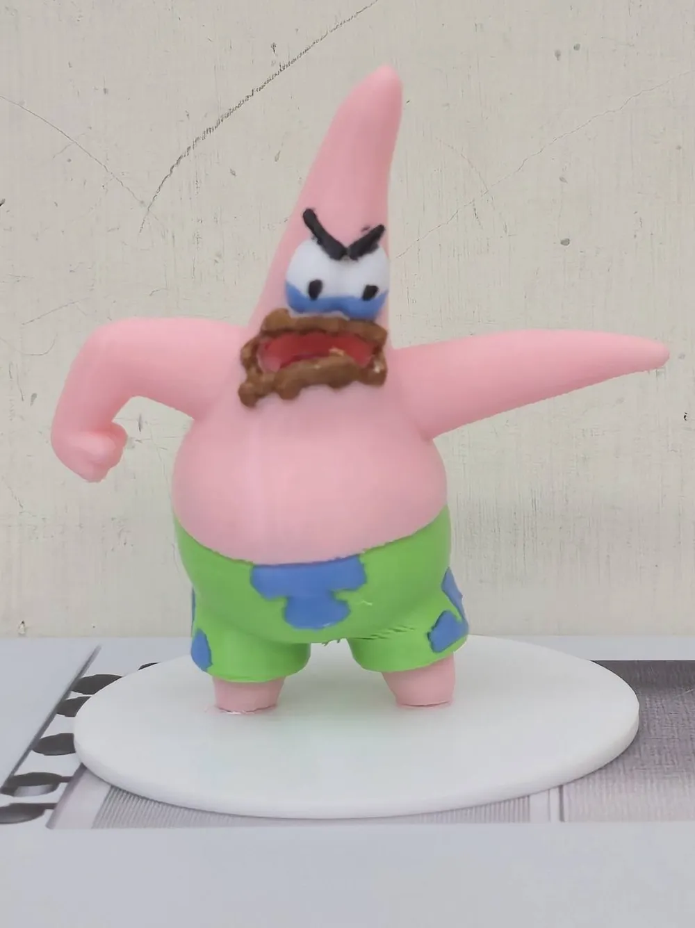 Patrick Star_I'm going to report you - Free 3D Print Model - MakerWorld