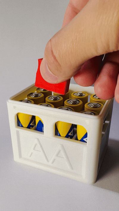 Batterie Bierkiste - Magnetische Entnahme Hilfe