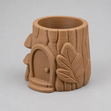 Jarrón decorativo: Tree Stump Vase — vista de referencia 5