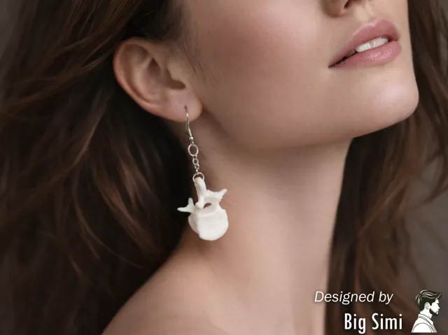 Vertebra Earring