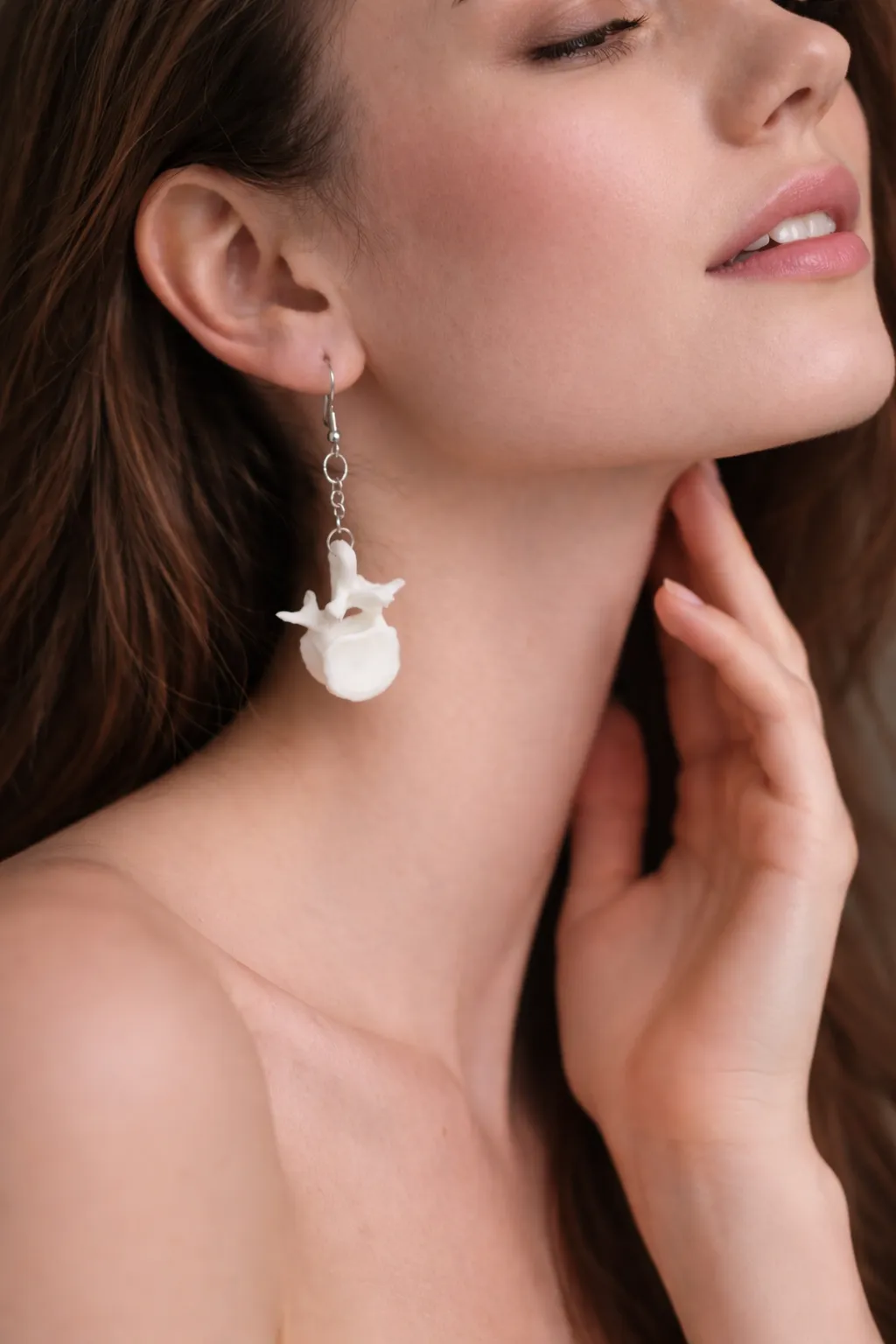Vertebra Earring view 3