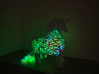 Unicorn poop container