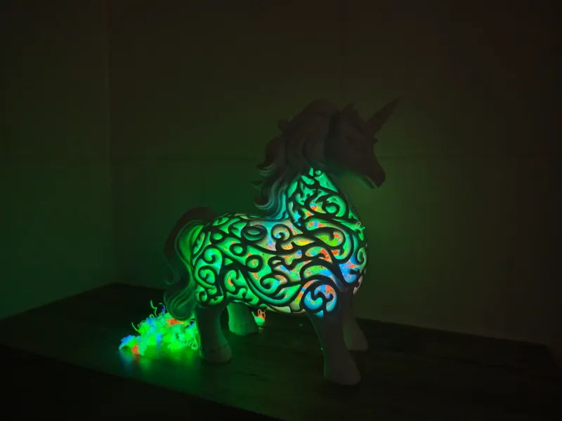Unicorn poop container