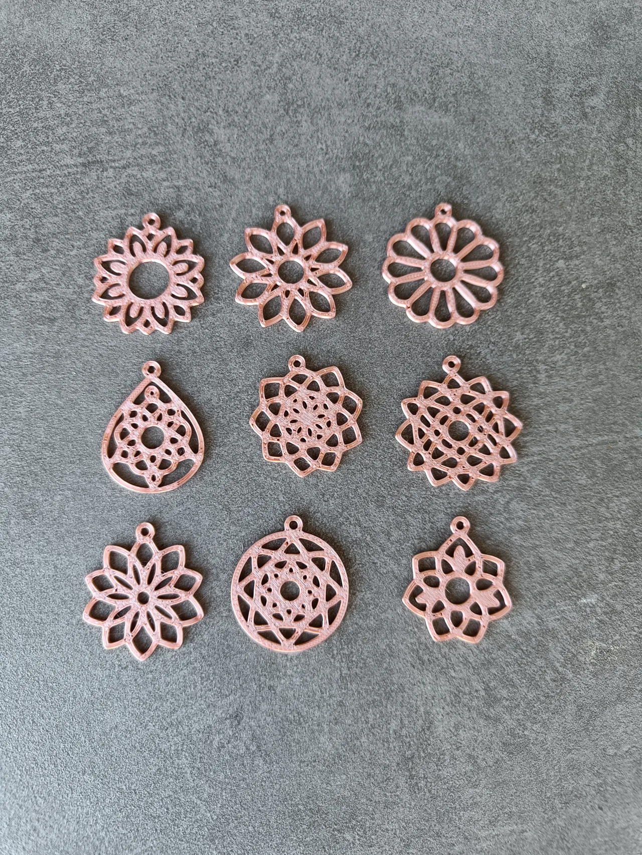Mandala earring set view 2