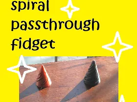 tiny spiral fidget