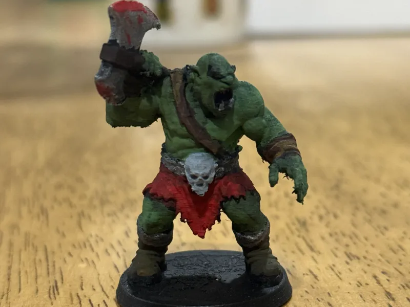 RPG Ogre Raider – 32mm/28mm Fantasy Miniature