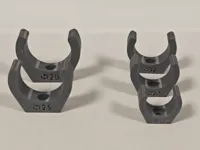 Petits colliers de fixation pour tuyaux 16-28mm — photo 2