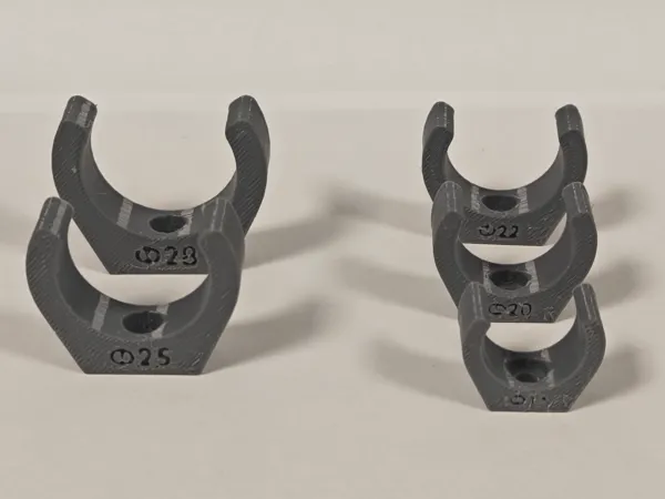 Petits colliers de fixation pour tuyaux 16-28mm